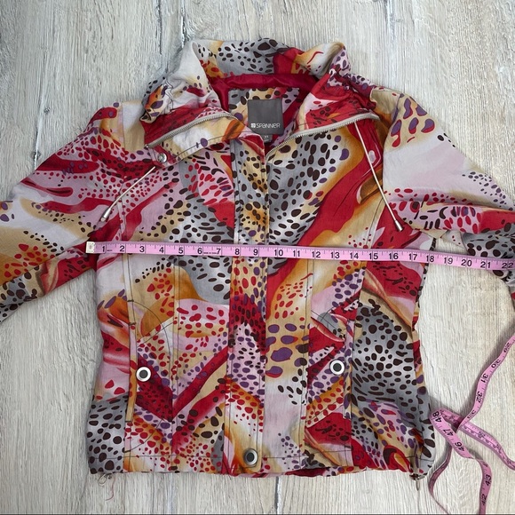 Spanner Multi Color Zip Up Jacket - Picture 5 of 11